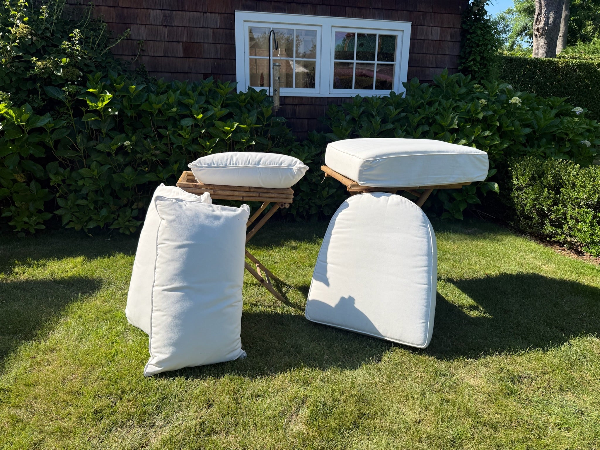 Cleaning My White Outdoor Cushions