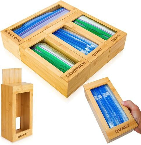 Bamboo Food Bag Organizer Gwen Whiting The Fill Club Favorites