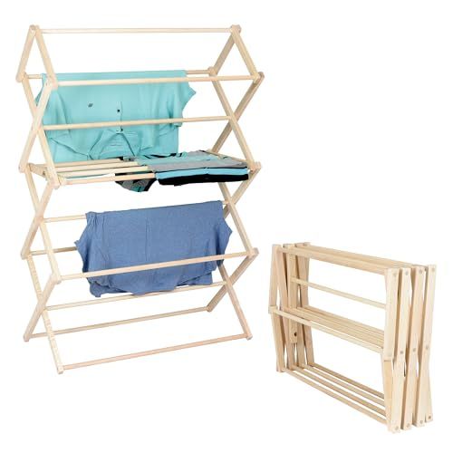 Folding clothing rack from Gwen Whiting's favorites
