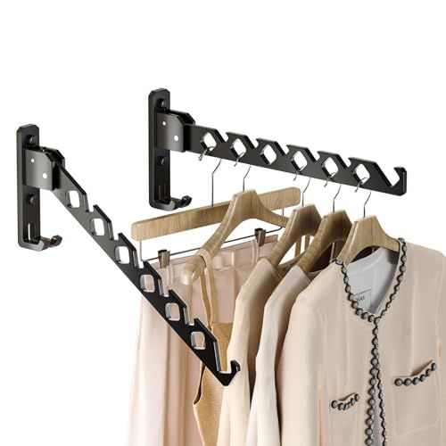 Gwen Whiting laundry favorites hanging garments rackl