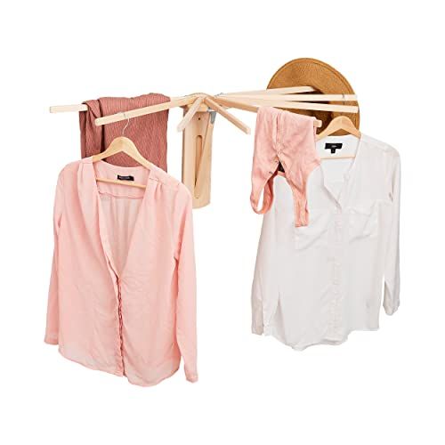 Pennsylvania Woodworks Wall Mounted Clothes Drying Rack
