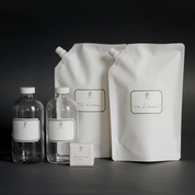 The Handwashing set from The Fill with The Woolens, The Delicates, The Laundry Bar and two 16oz Glass Bottles